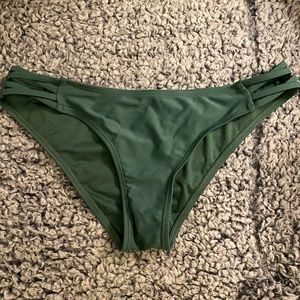 green bikini bottoms
